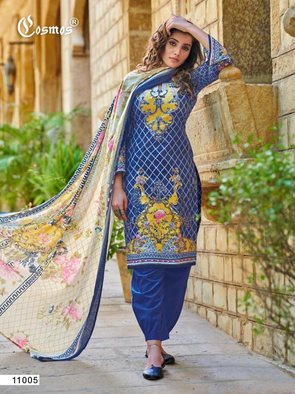 Cosmos Noor Printed Lawn 2-Cotton-Designer-Dress-Materials